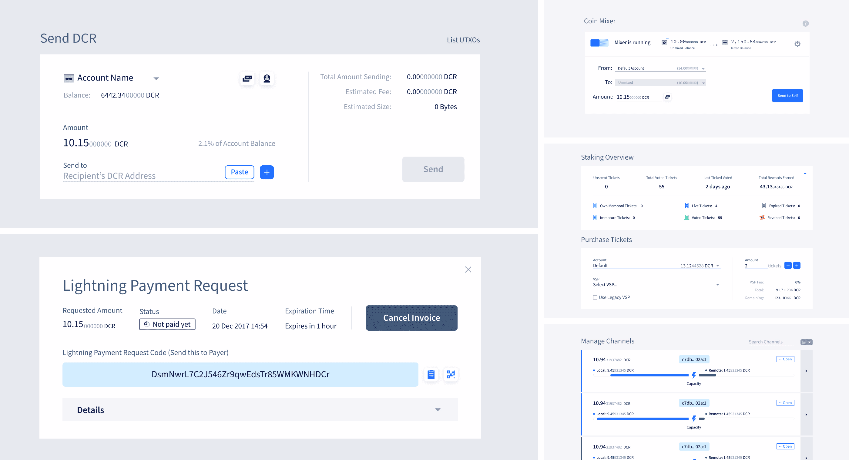 Decred project work