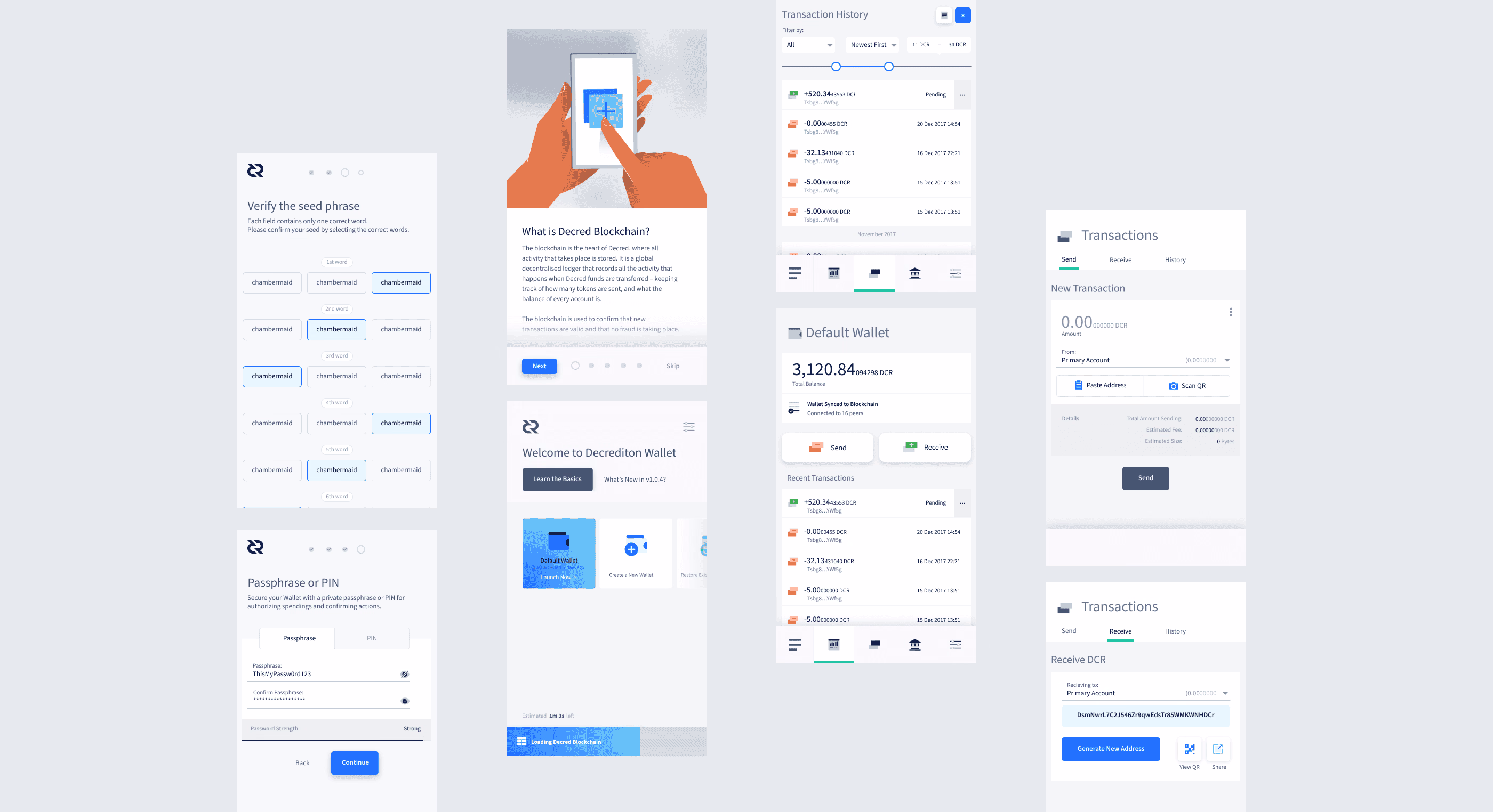 Decred project work