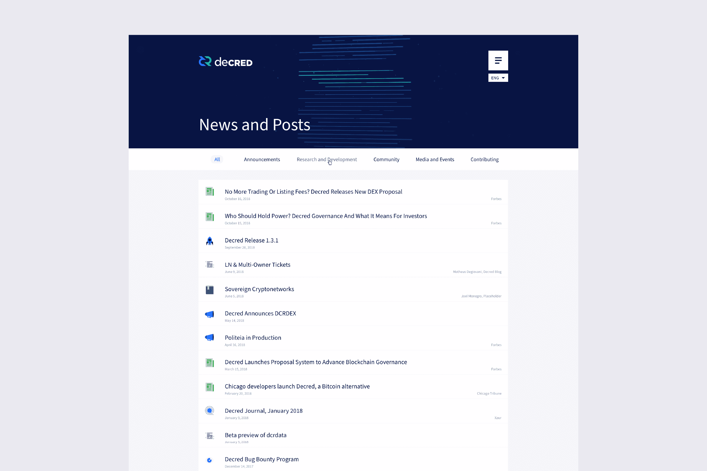 Decred project work
